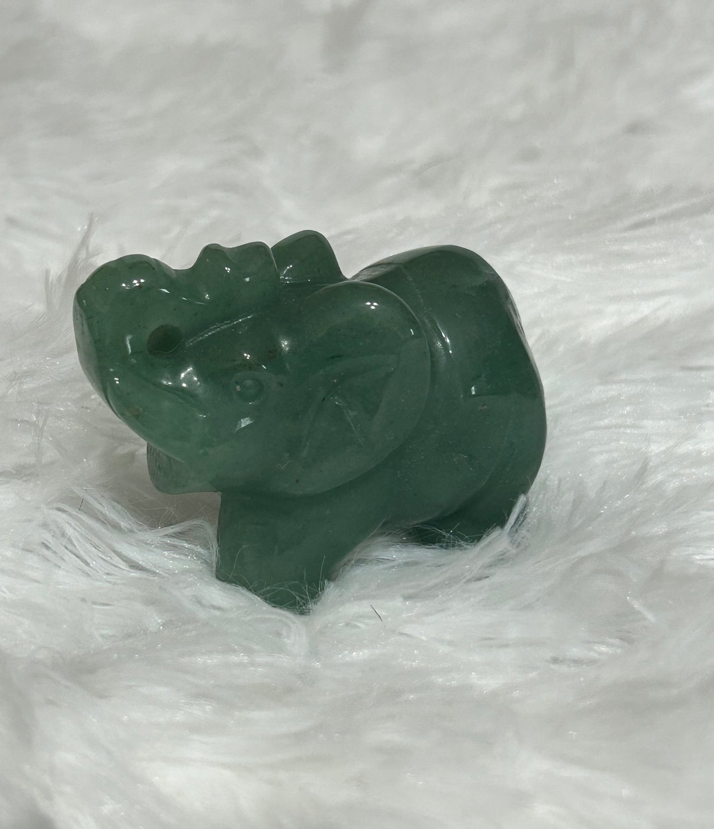 Elephant(s) - Green Aventurine