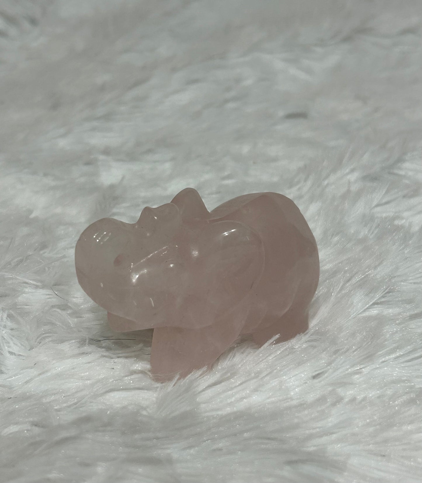 Elephant(s) - Rose Quartz