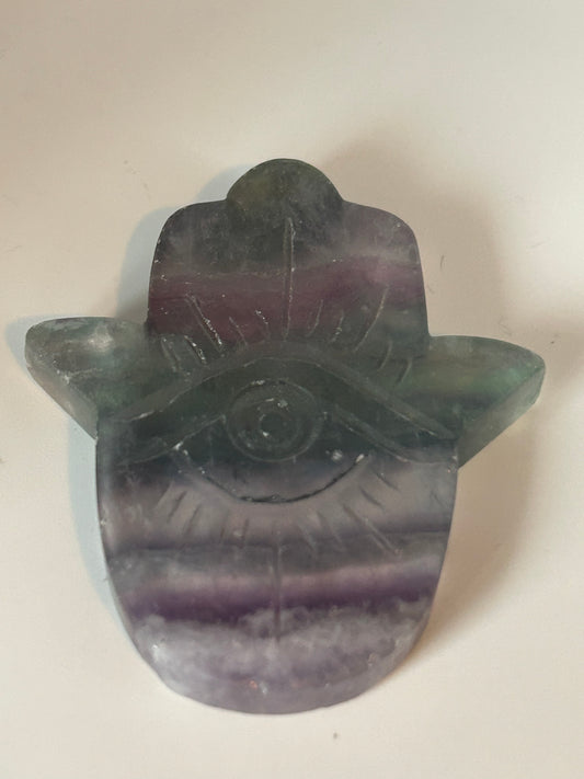 Hamsa - Fluorite