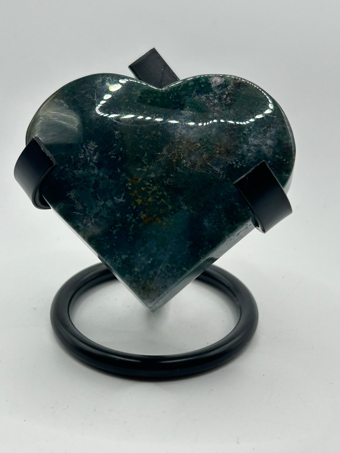 Heart(s) - Moss Agate