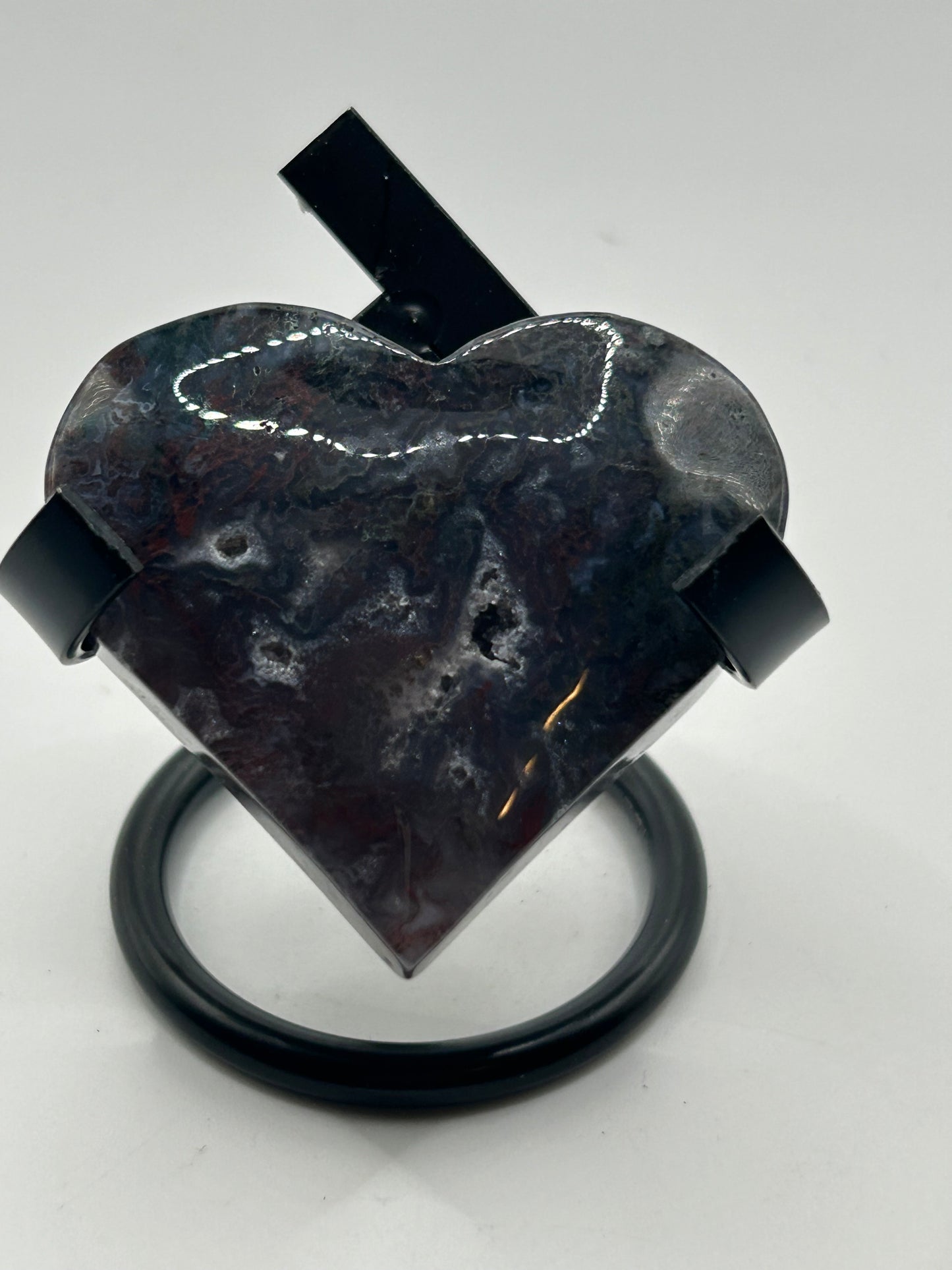 Heart(s) - Moss Agate