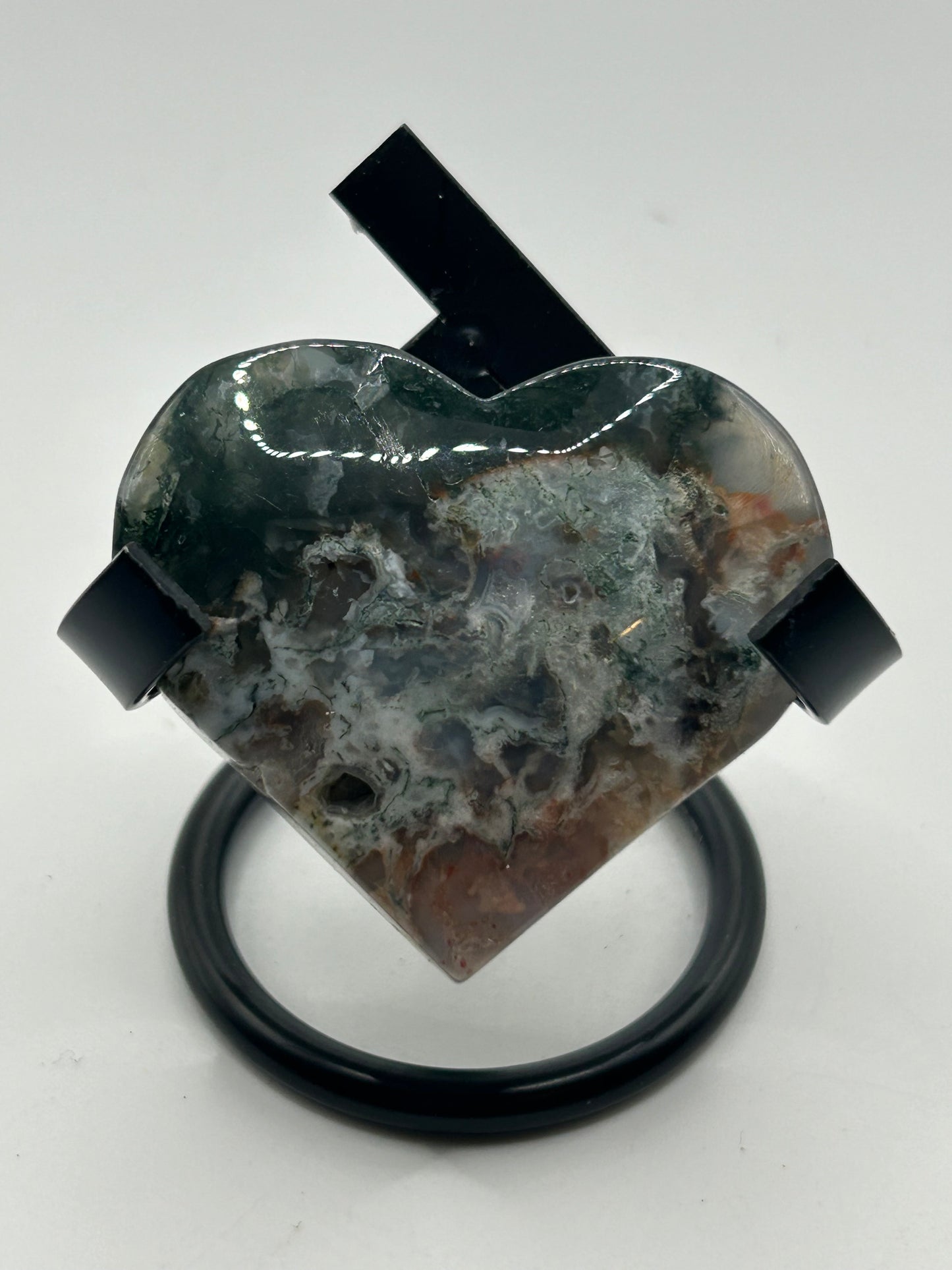 Heart(s) - Moss Agate