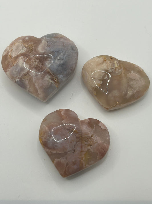 Heart(s) - Flower Agate