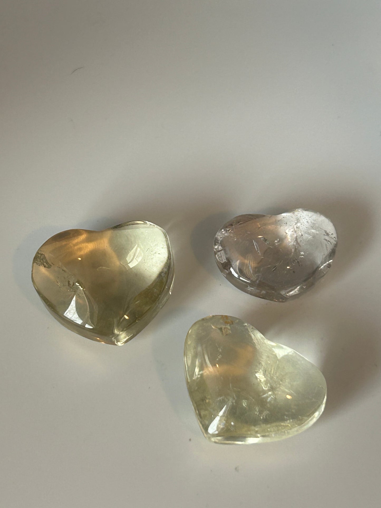 Heart, Small - Citrine