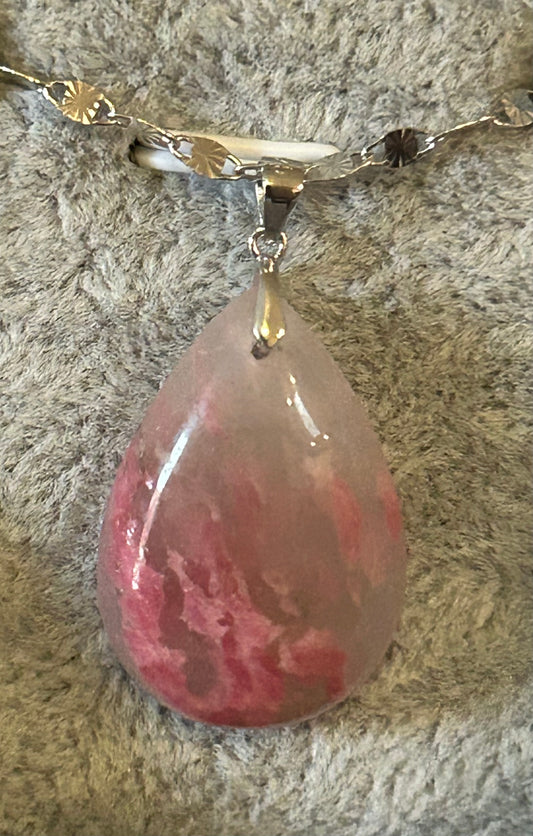 Necklace(s) - Icy Rhodonite