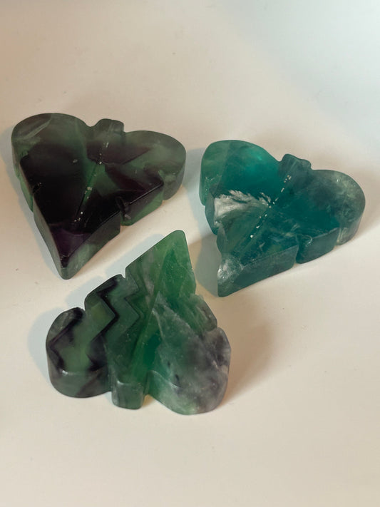 Leaf - Fluorite