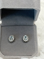 Earrings, Moissanite