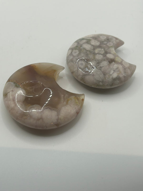 Moon(s) - Flower Agate