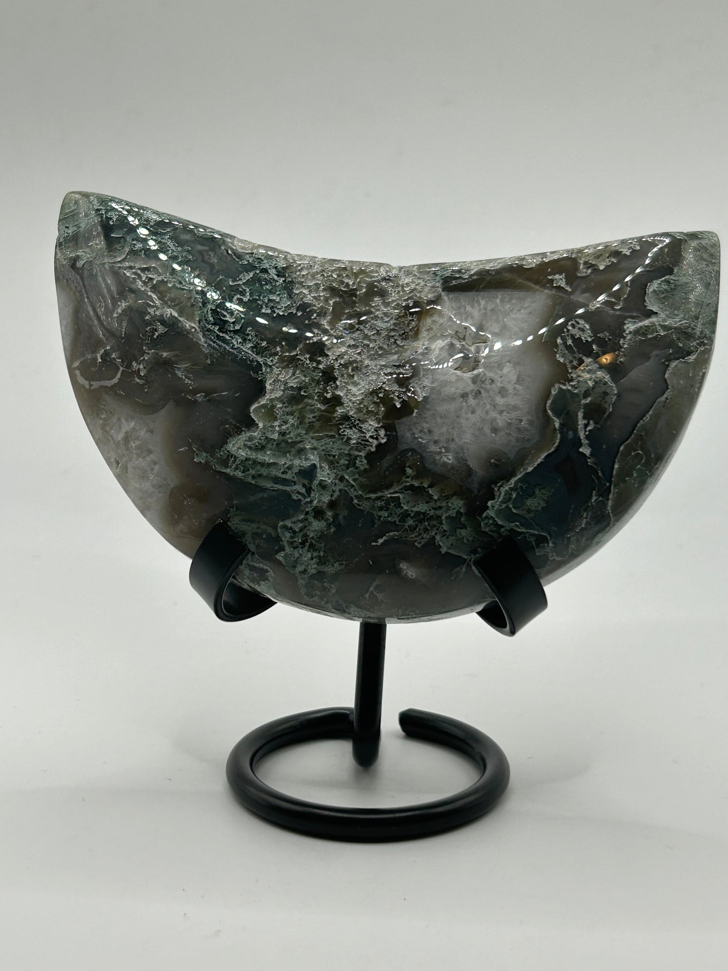 Moon(s) - Moss Agate