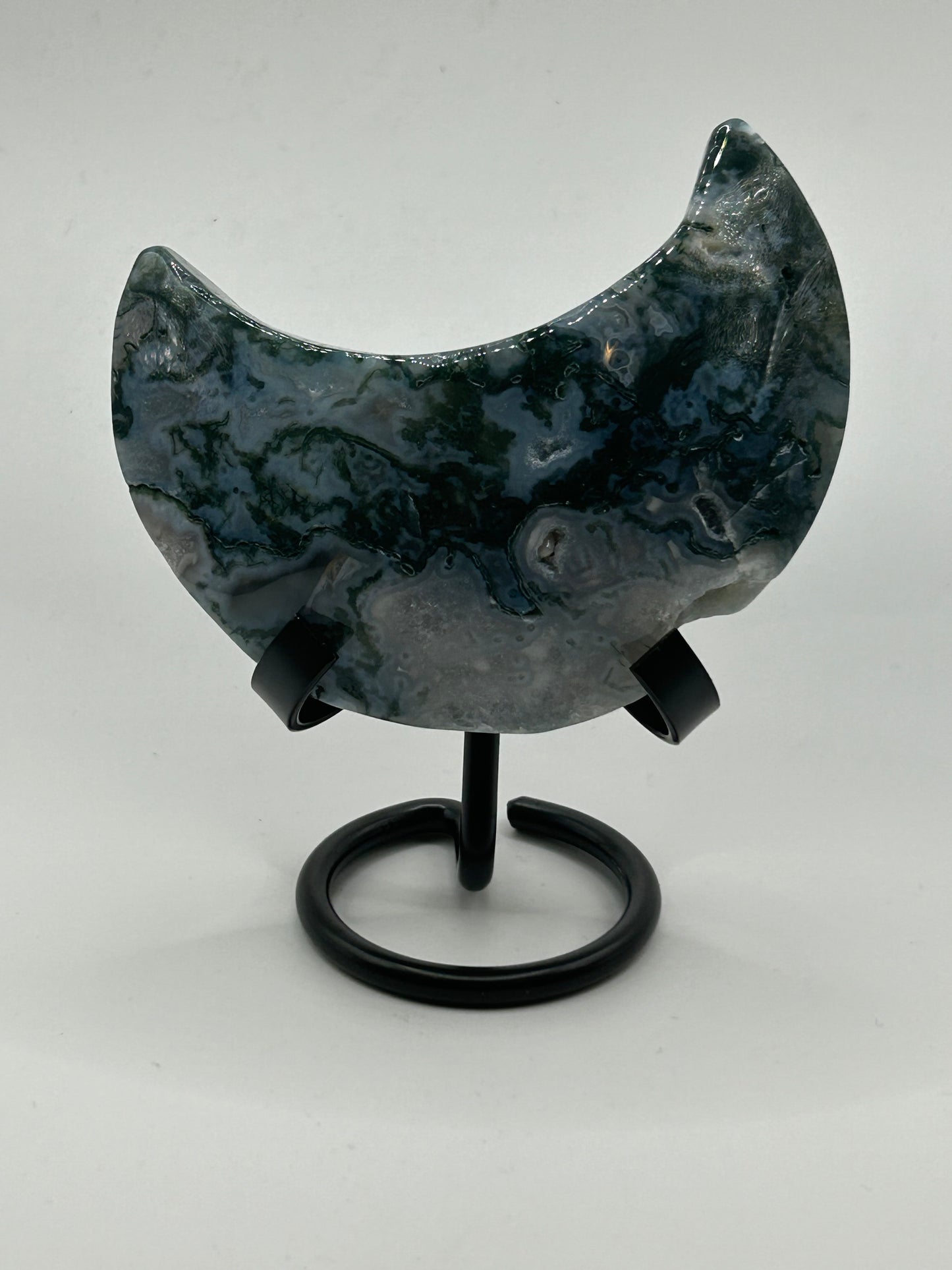 Moon(s) - Moss Agate