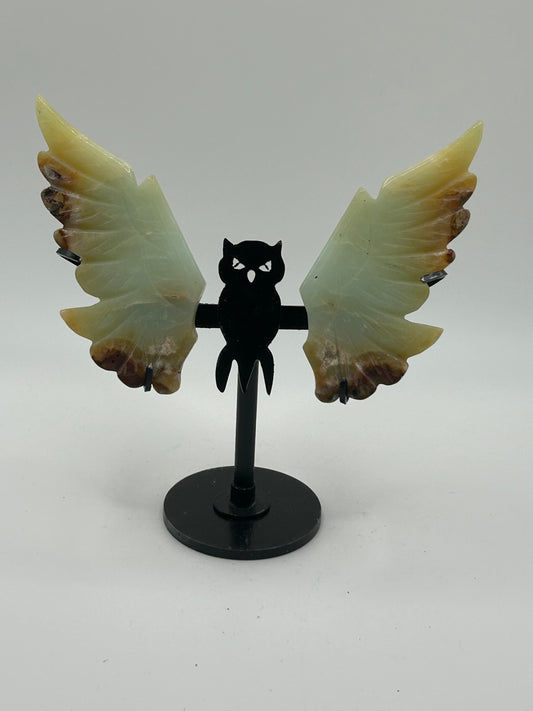 Owl Wings on Stand