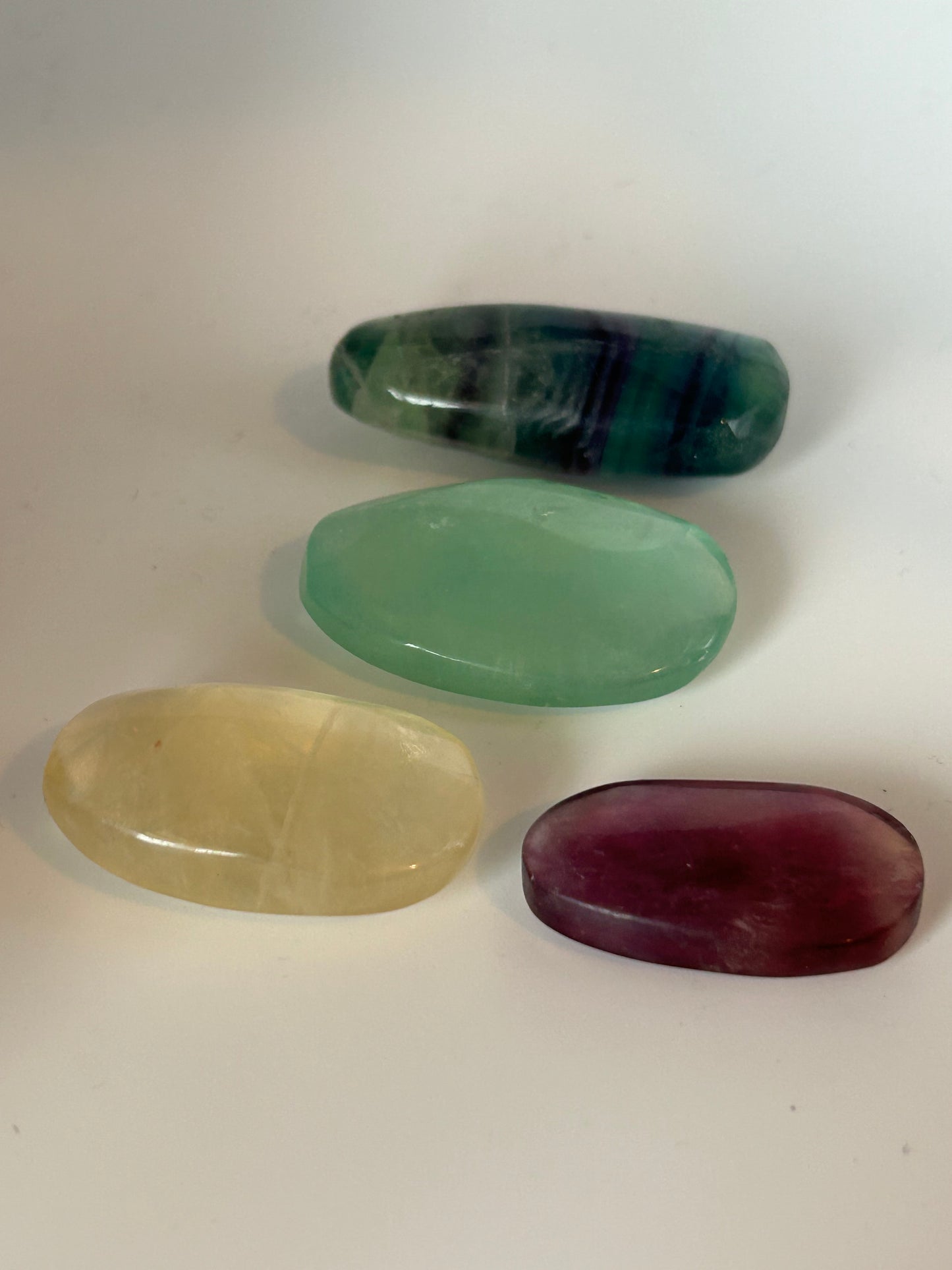 Palm Stone(s), Fluorite