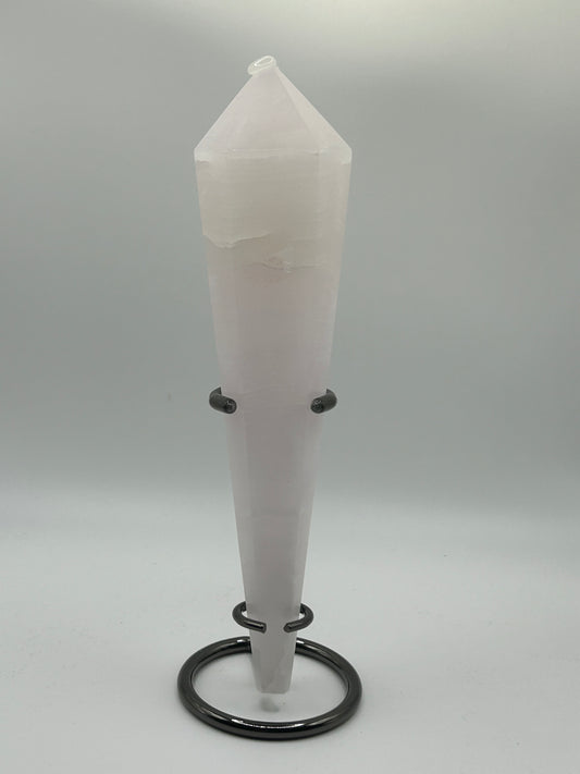 Wand(s) - Calcite Pink (Stand Included)