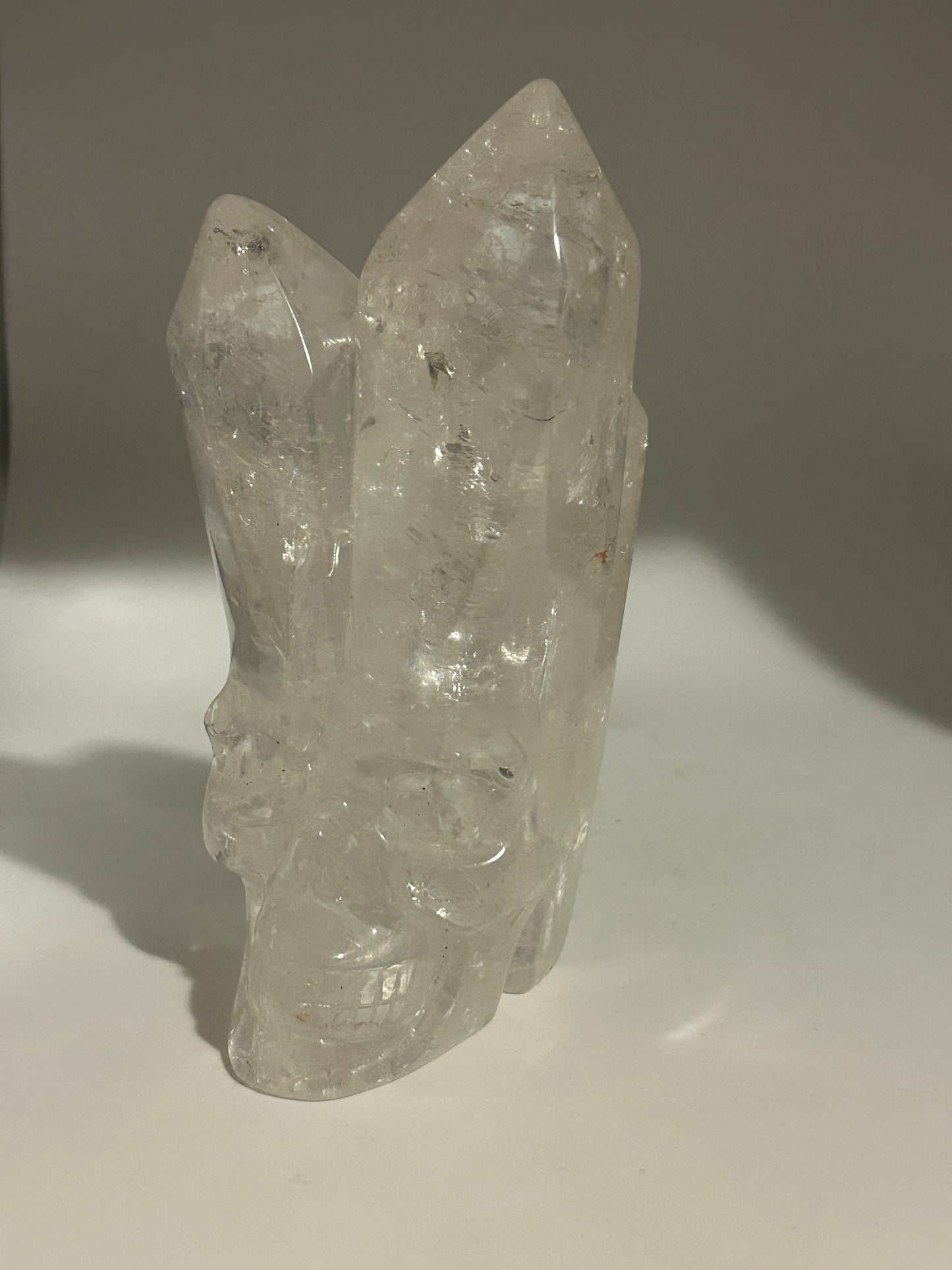 Skull(s) - Clear Quartz OR Garden Quartz