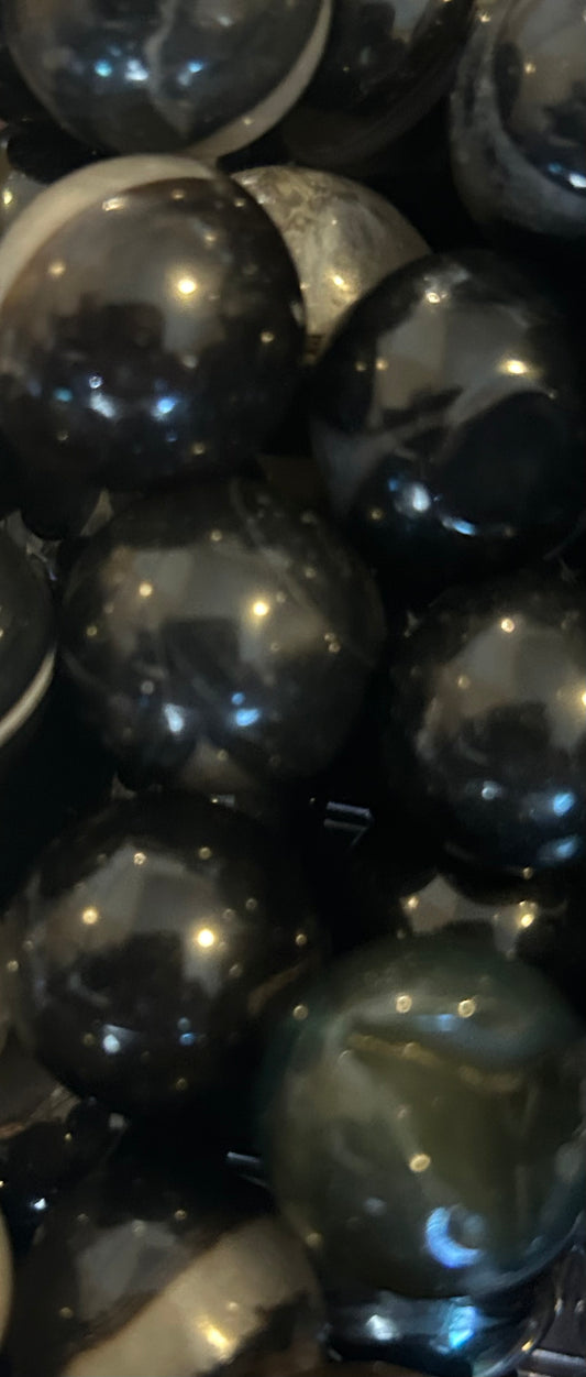 Sphere(s) - Black Agate/Onyx