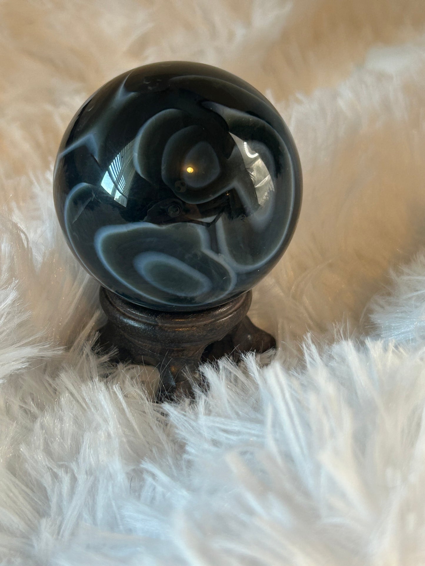 Sphere(s) - Black Agate/Onyx