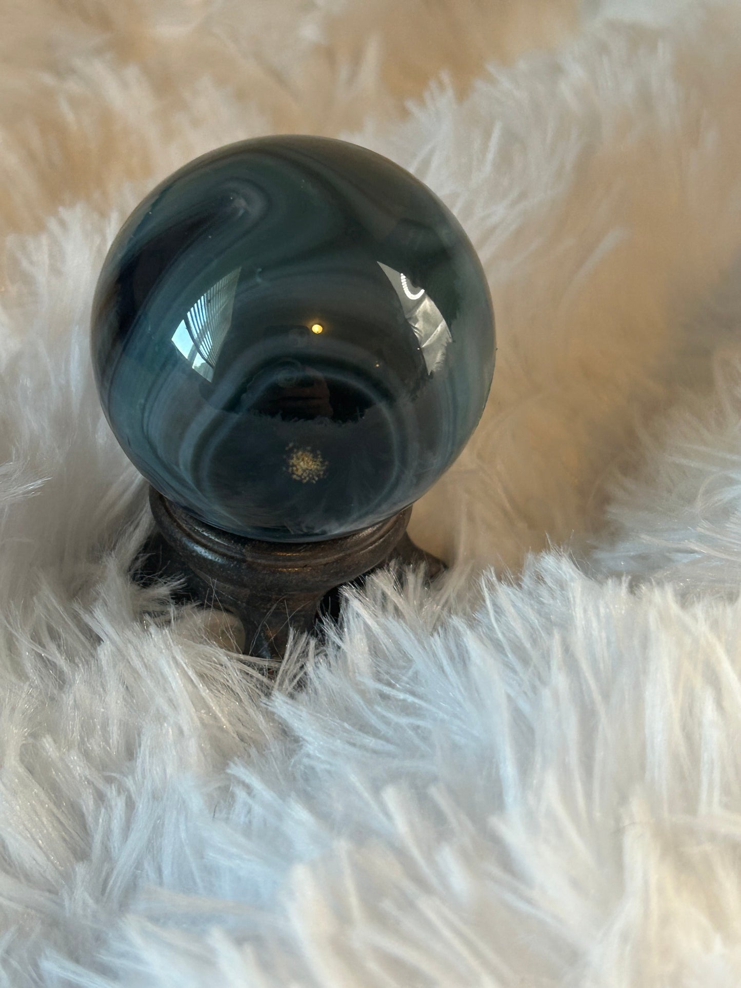 Sphere(s) - Black Agate/Onyx