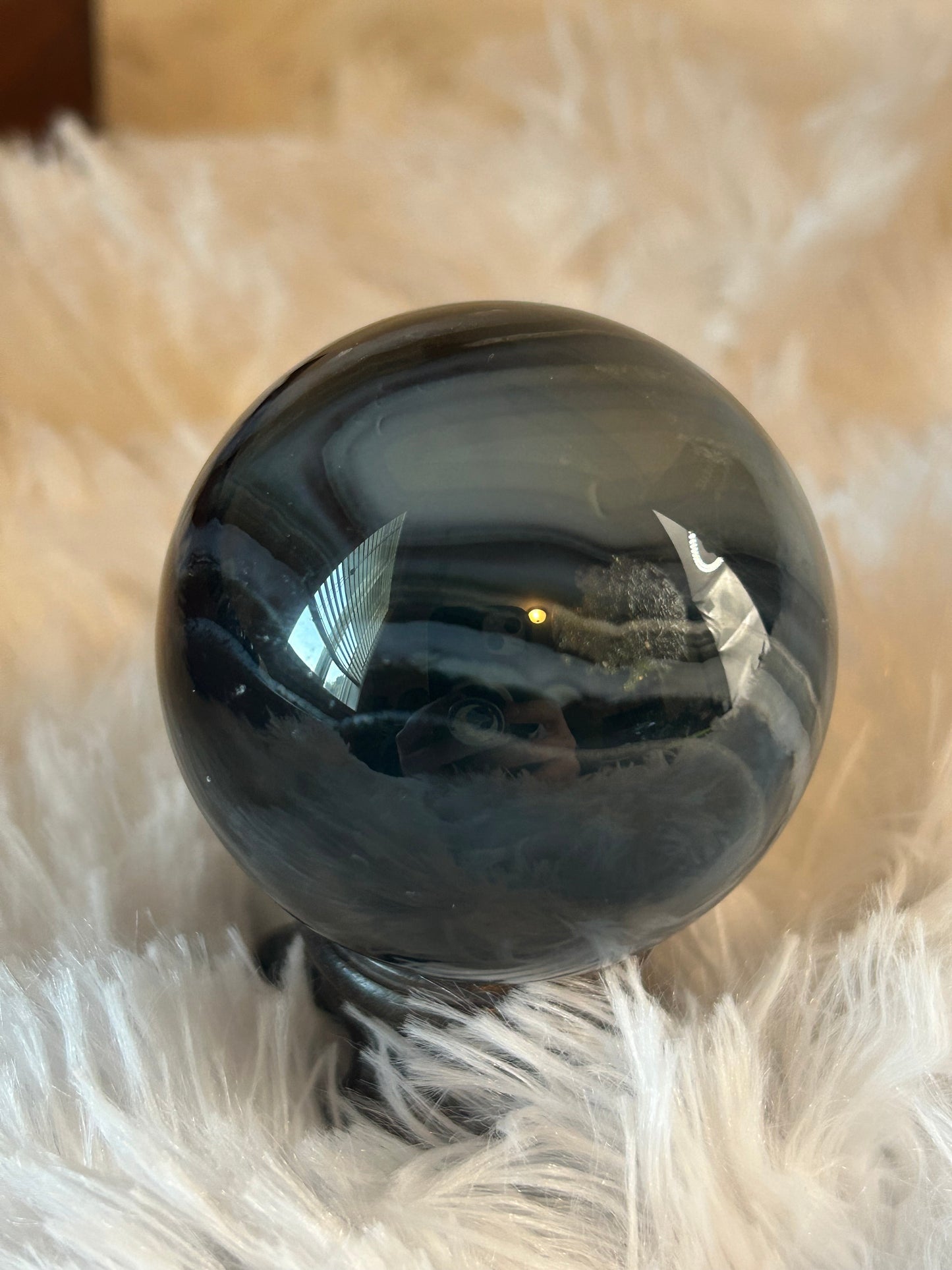 Sphere(s) - Black Agate/Onyx