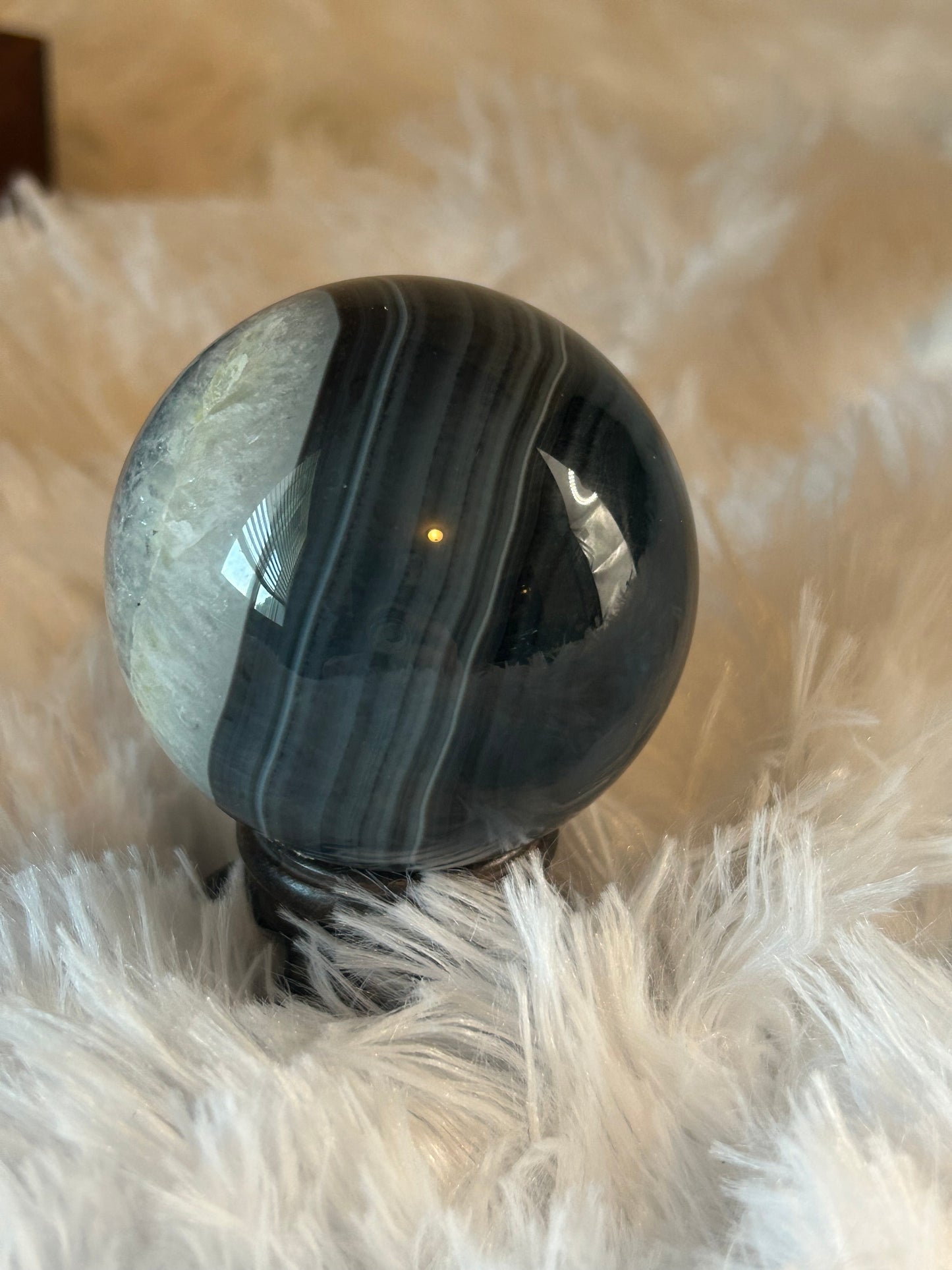 Sphere(s) - Black Agate/Onyx