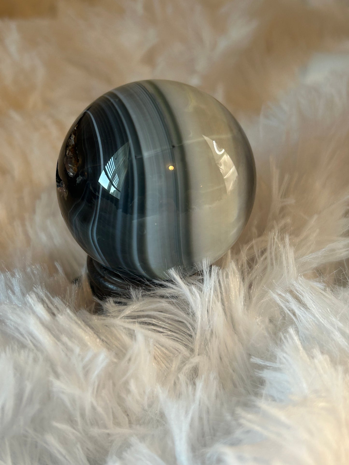 Sphere(s) - Black Agate/Onyx