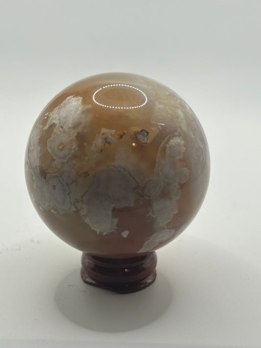 Sphere(s) - Flower Agate