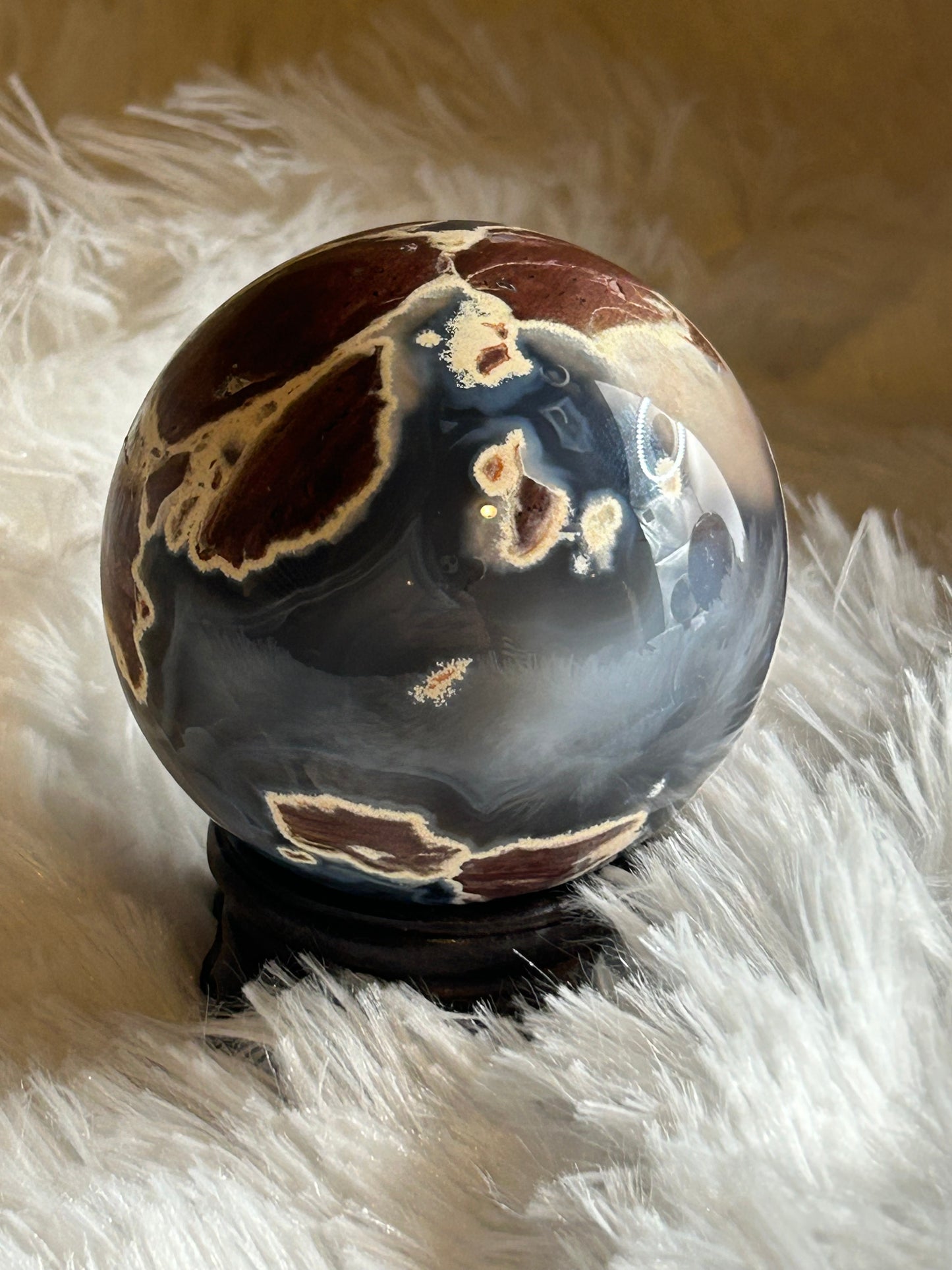 Sphere(s) - Football Agate