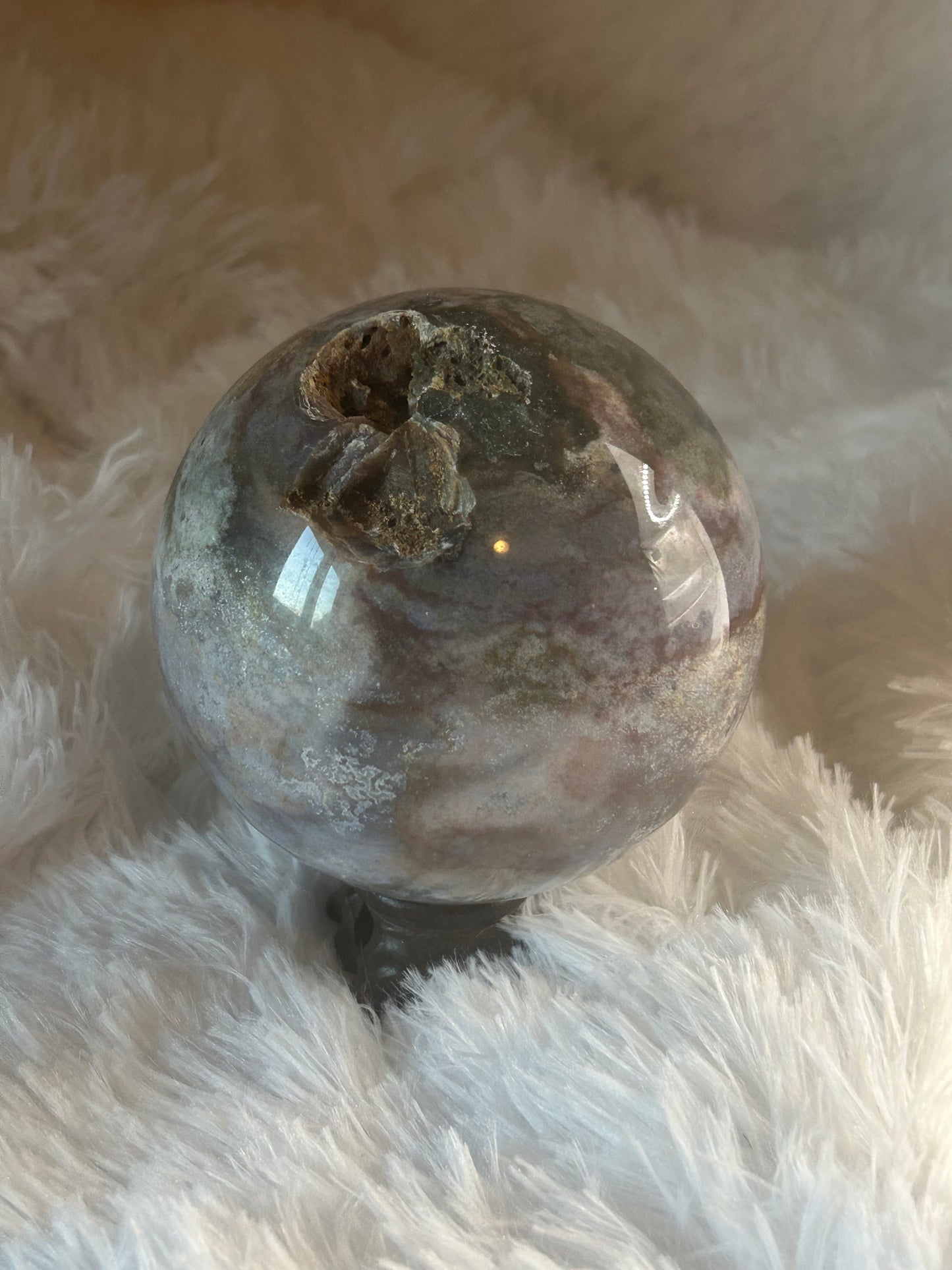 Sphere(s) - Moss Agate