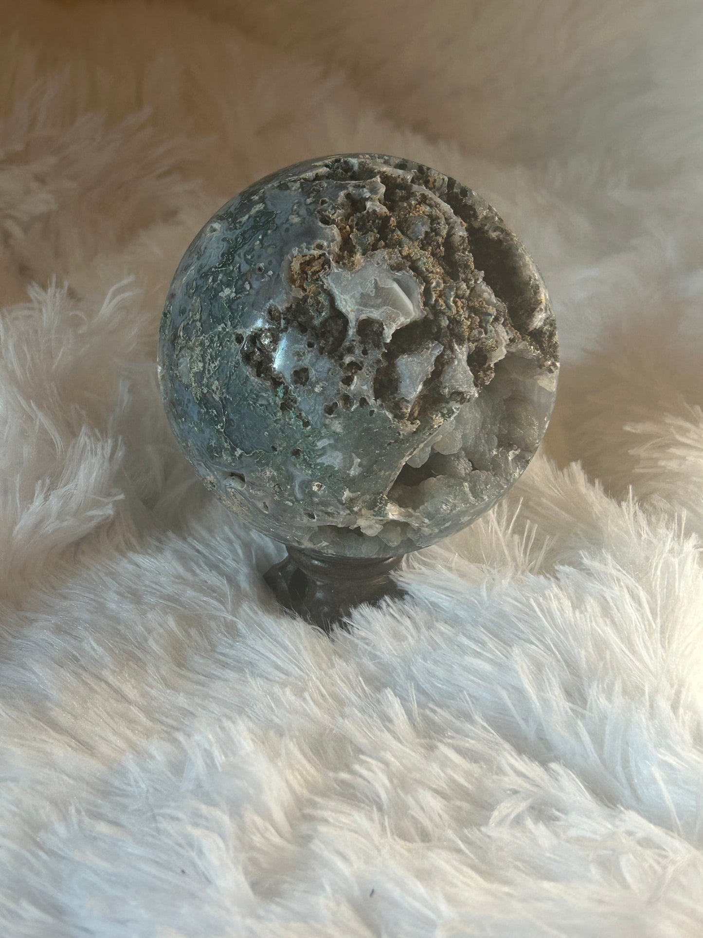 Sphere(s) - Moss Agate