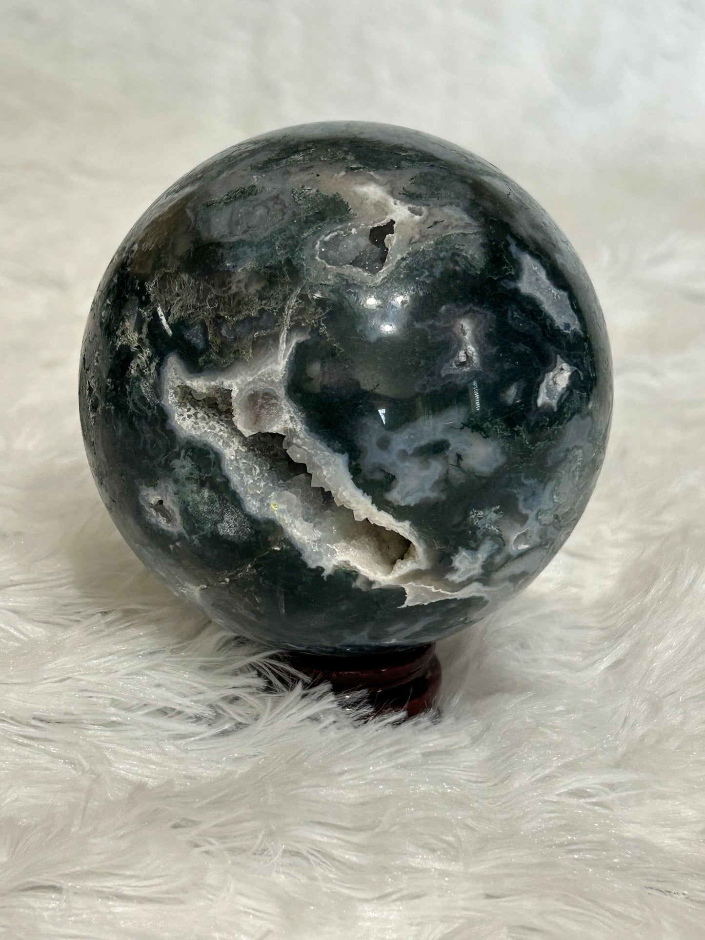 Sphere(s) - Moss Agate