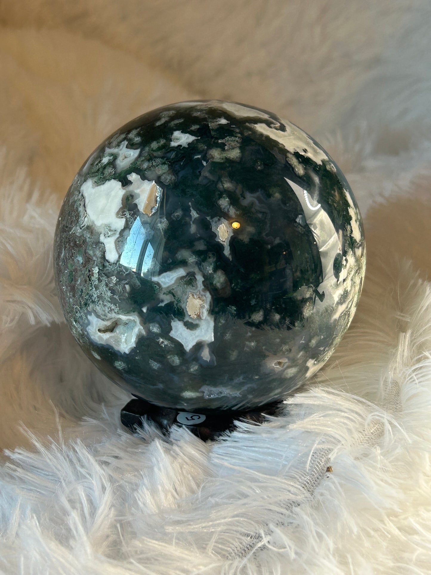 Sphere(s) - Moss Agate