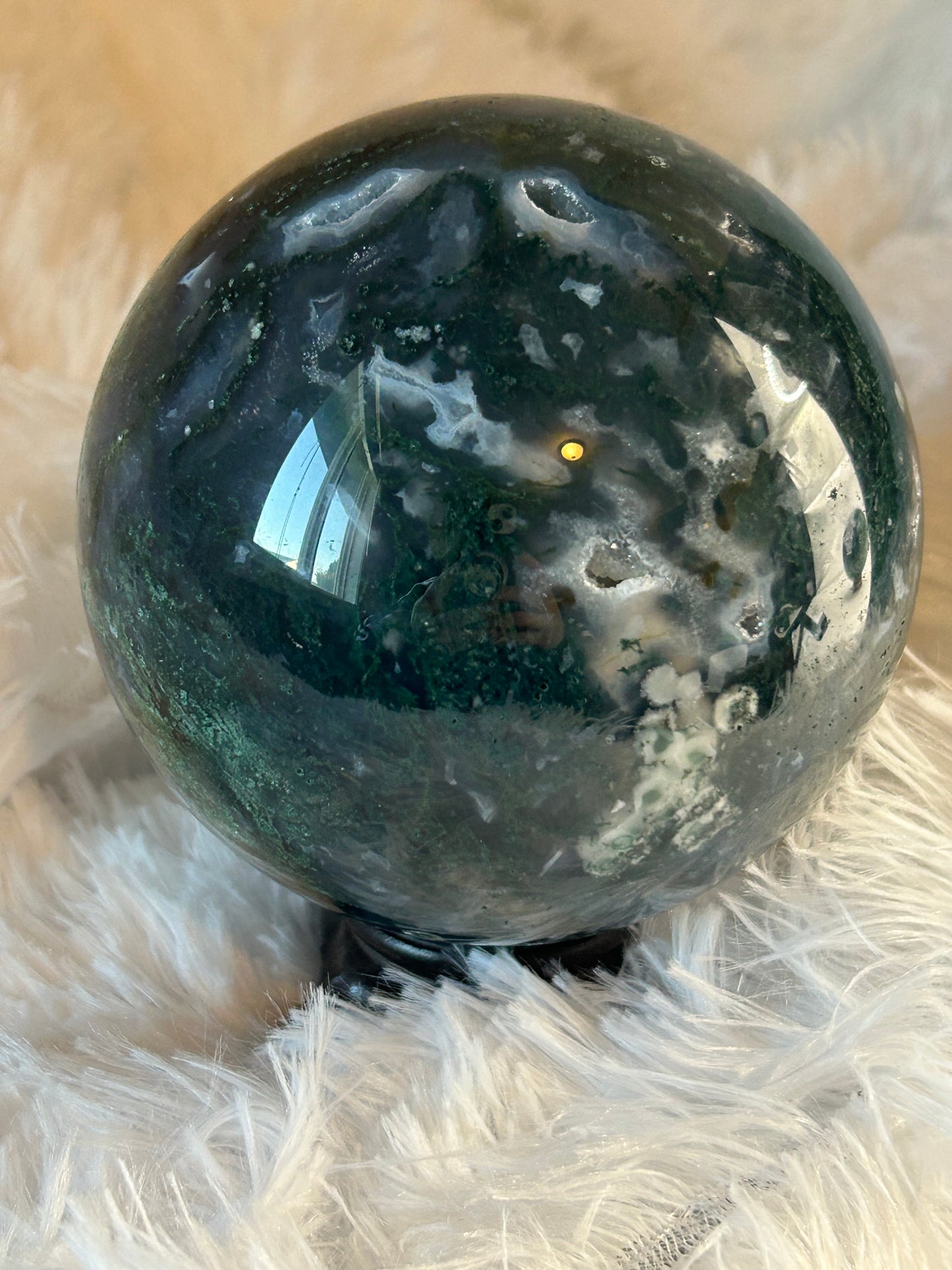 Sphere(s) - Moss Agate