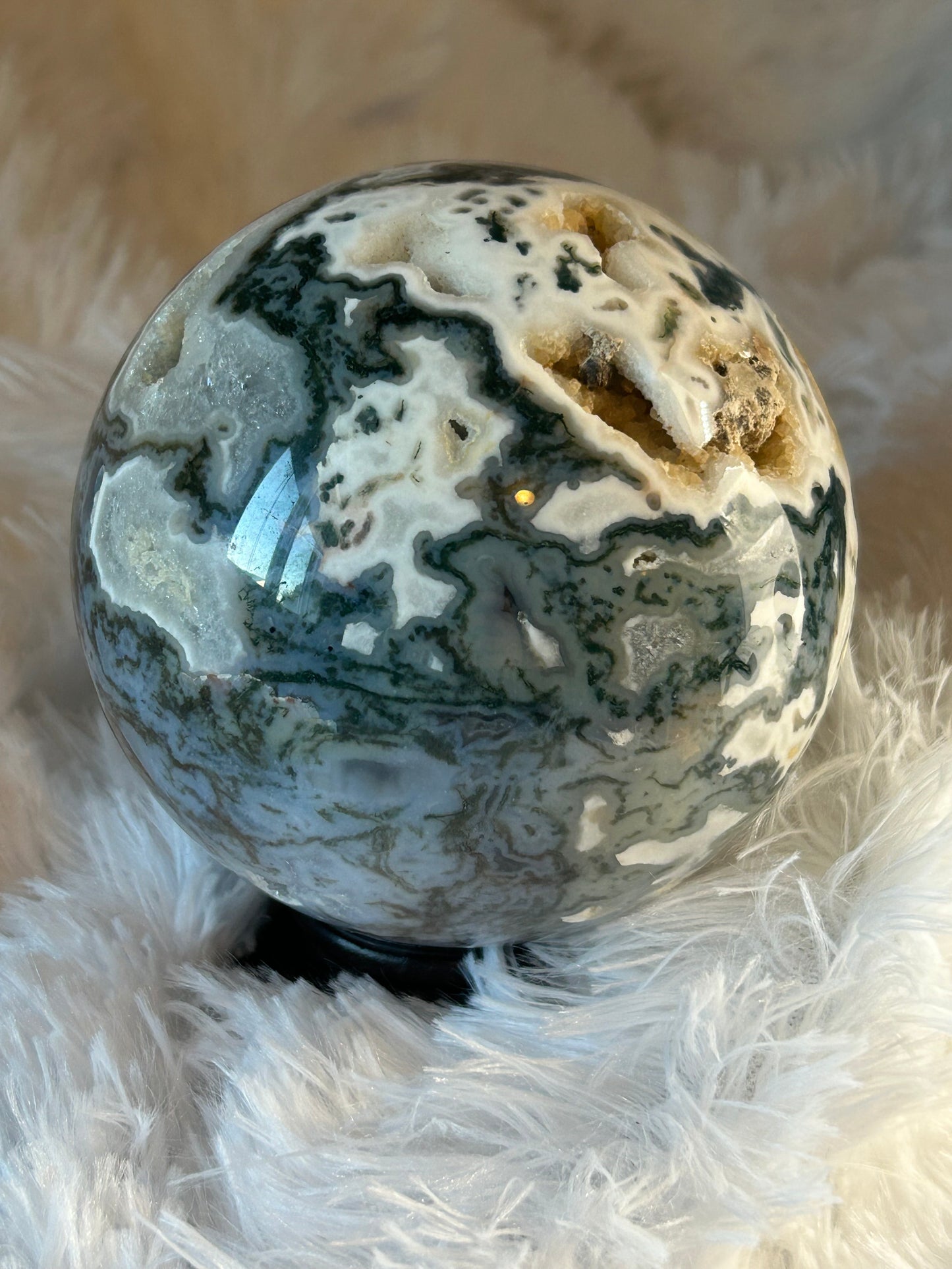 Sphere(s) - Moss Agate