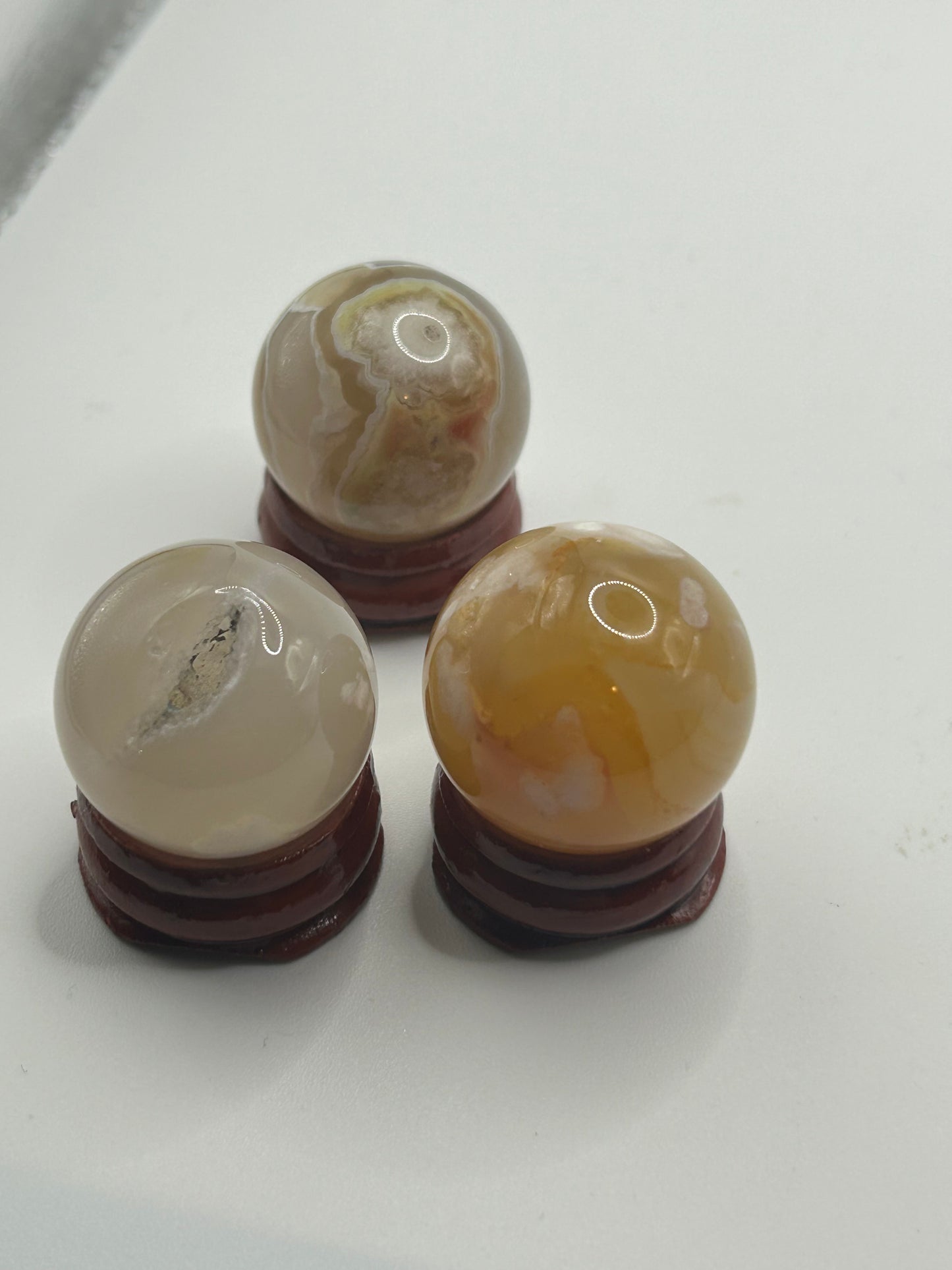 Sphere(s) - Flower Agate