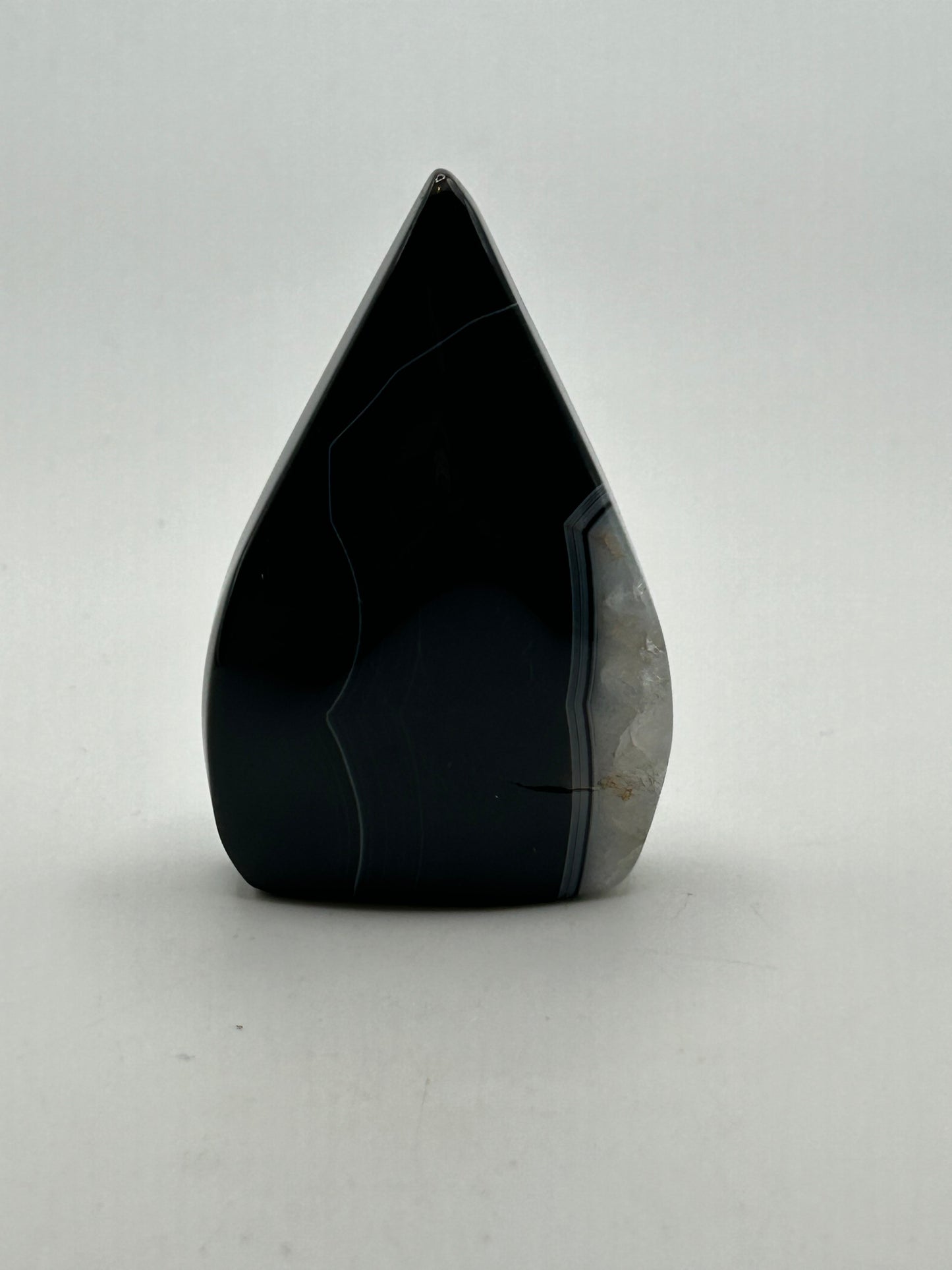 Tear Drop(s) - Black Agate and Black Onyx