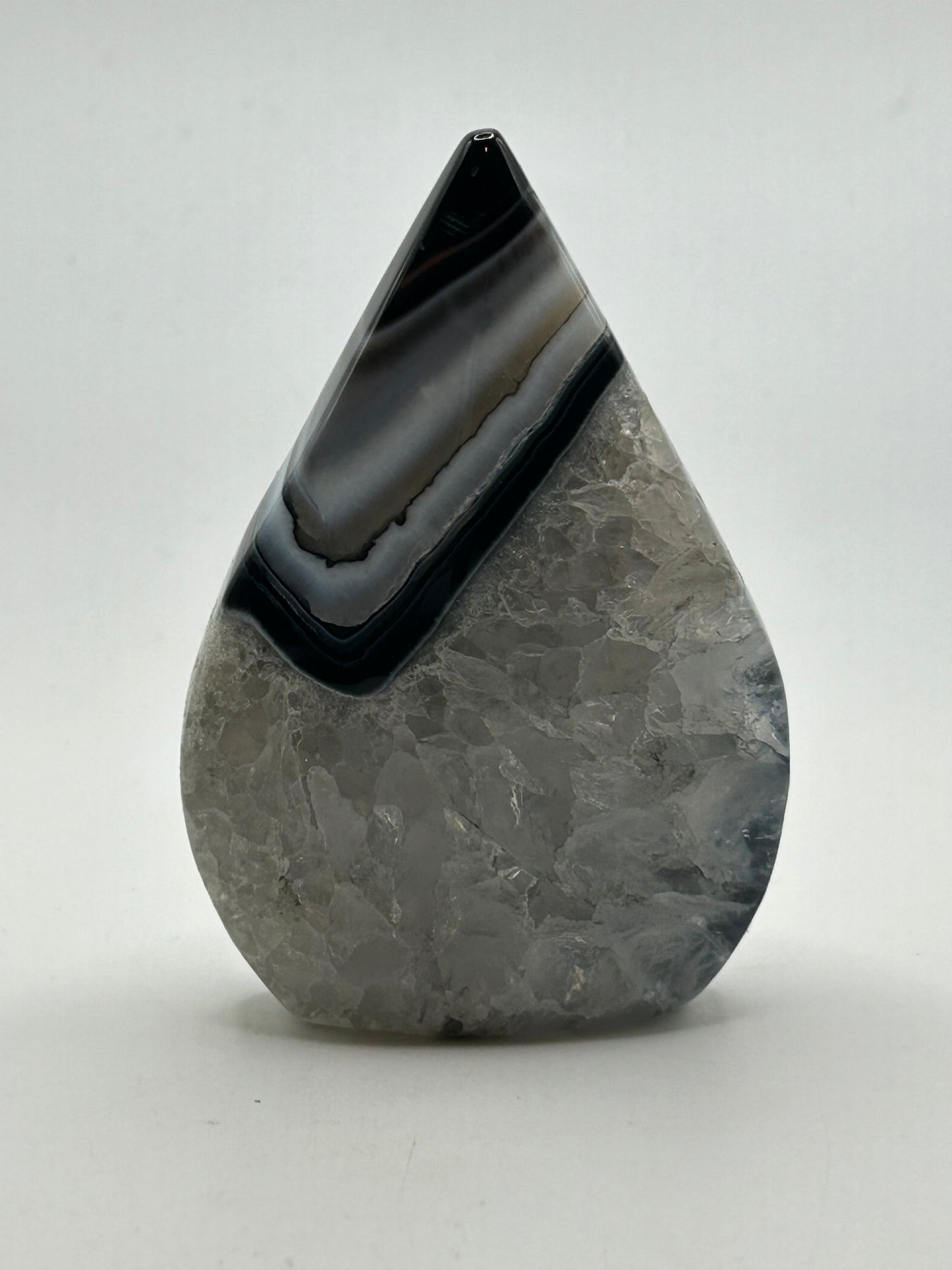 Tear Drop(s) - Black Agate and Black Onyx