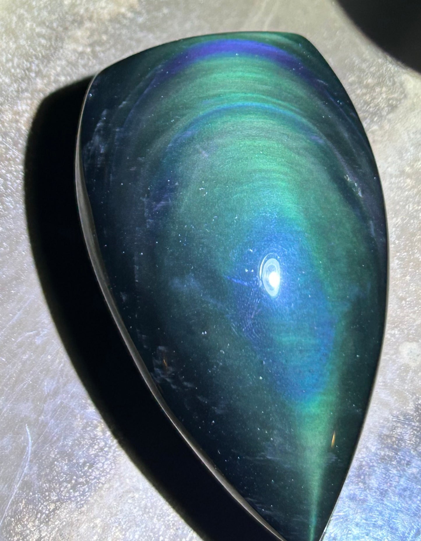 Tear Drop(s) - Rainbow Obsidian