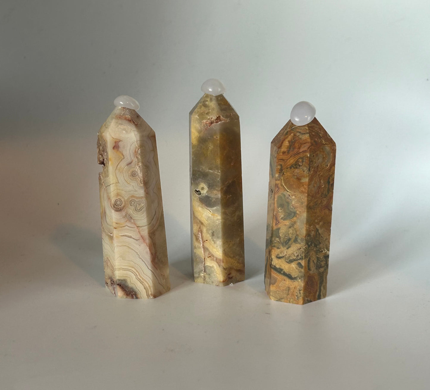 Tower(s) - Crazy Lace Agate