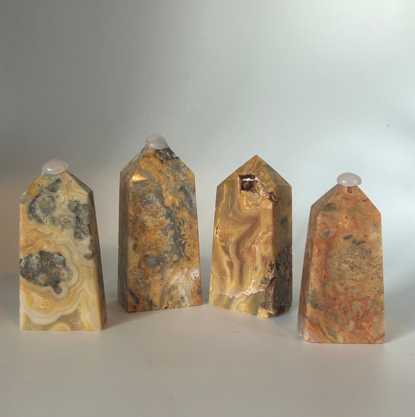 Tower(s) - Crazy Lace Agate