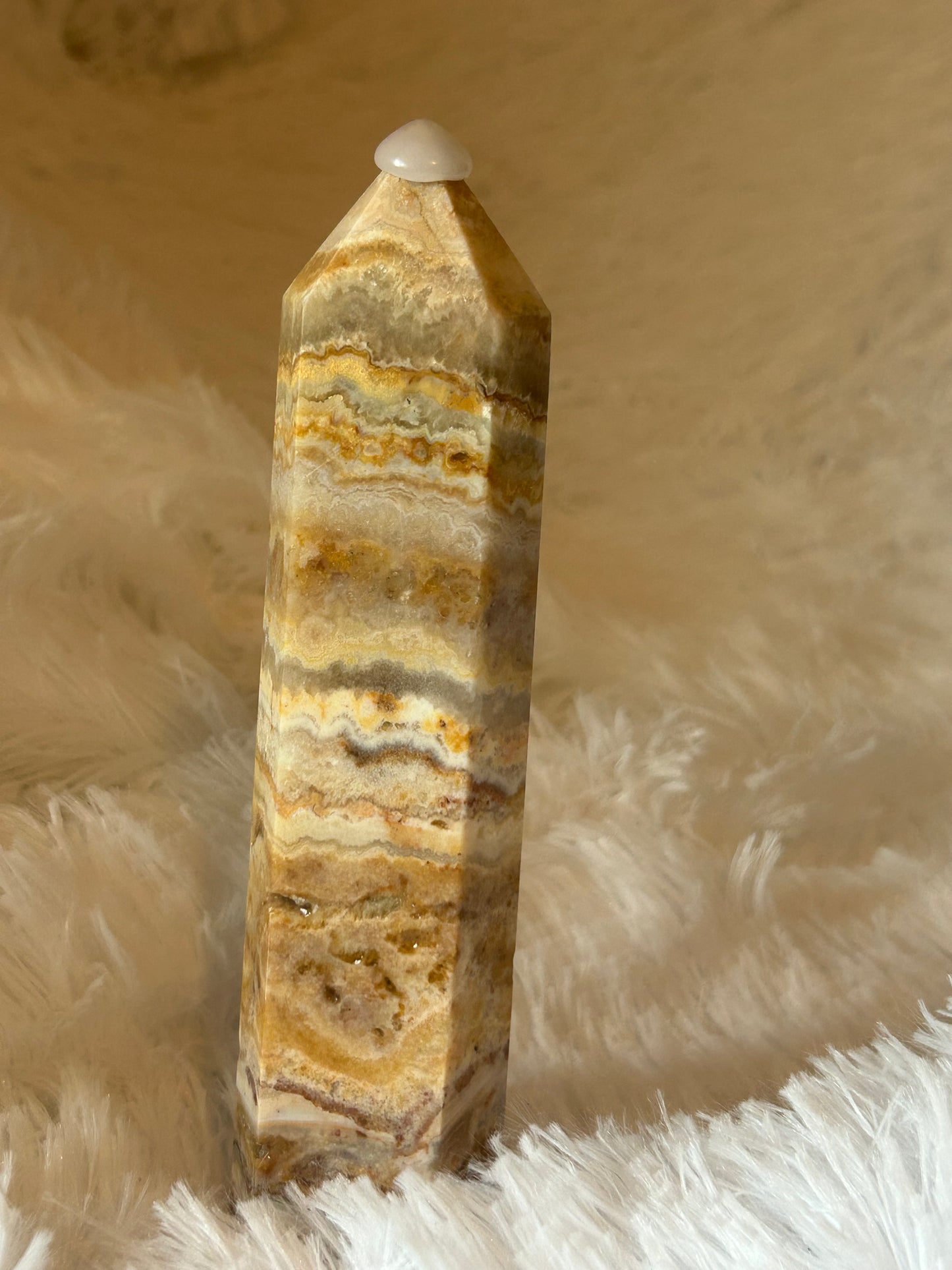 Tower(s) - Crazy Lace Agate