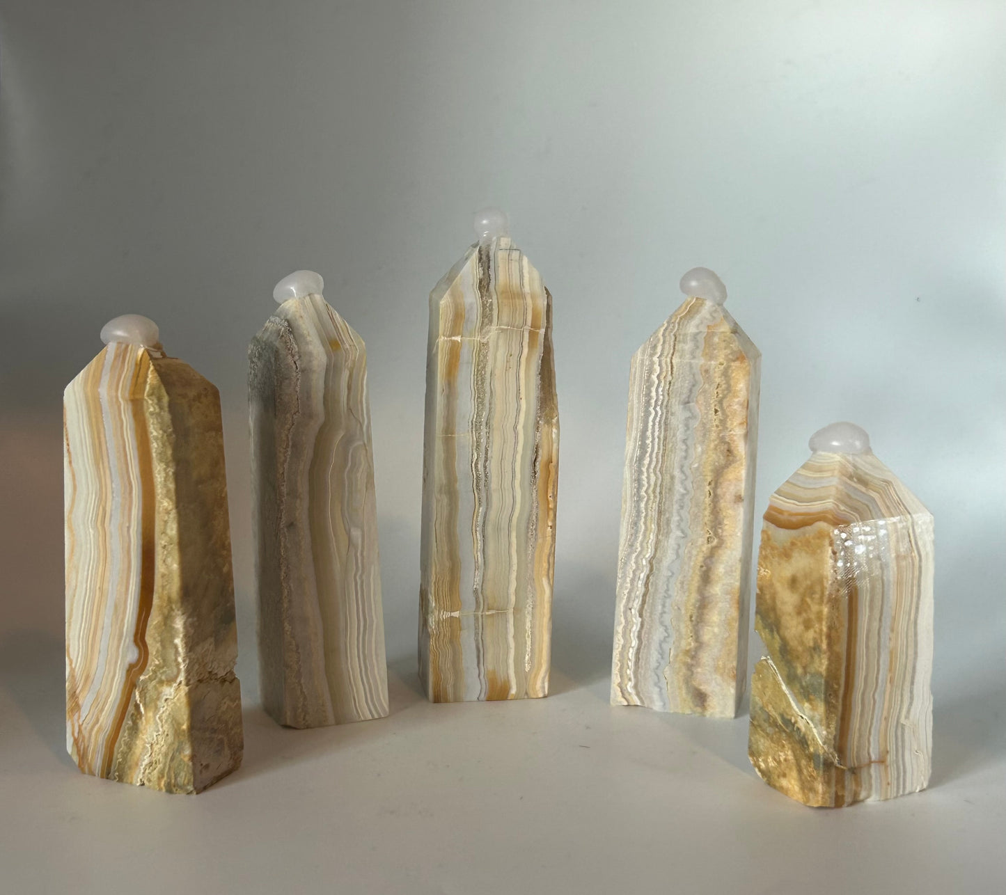 Tower(s) - Crazy Lace Agate