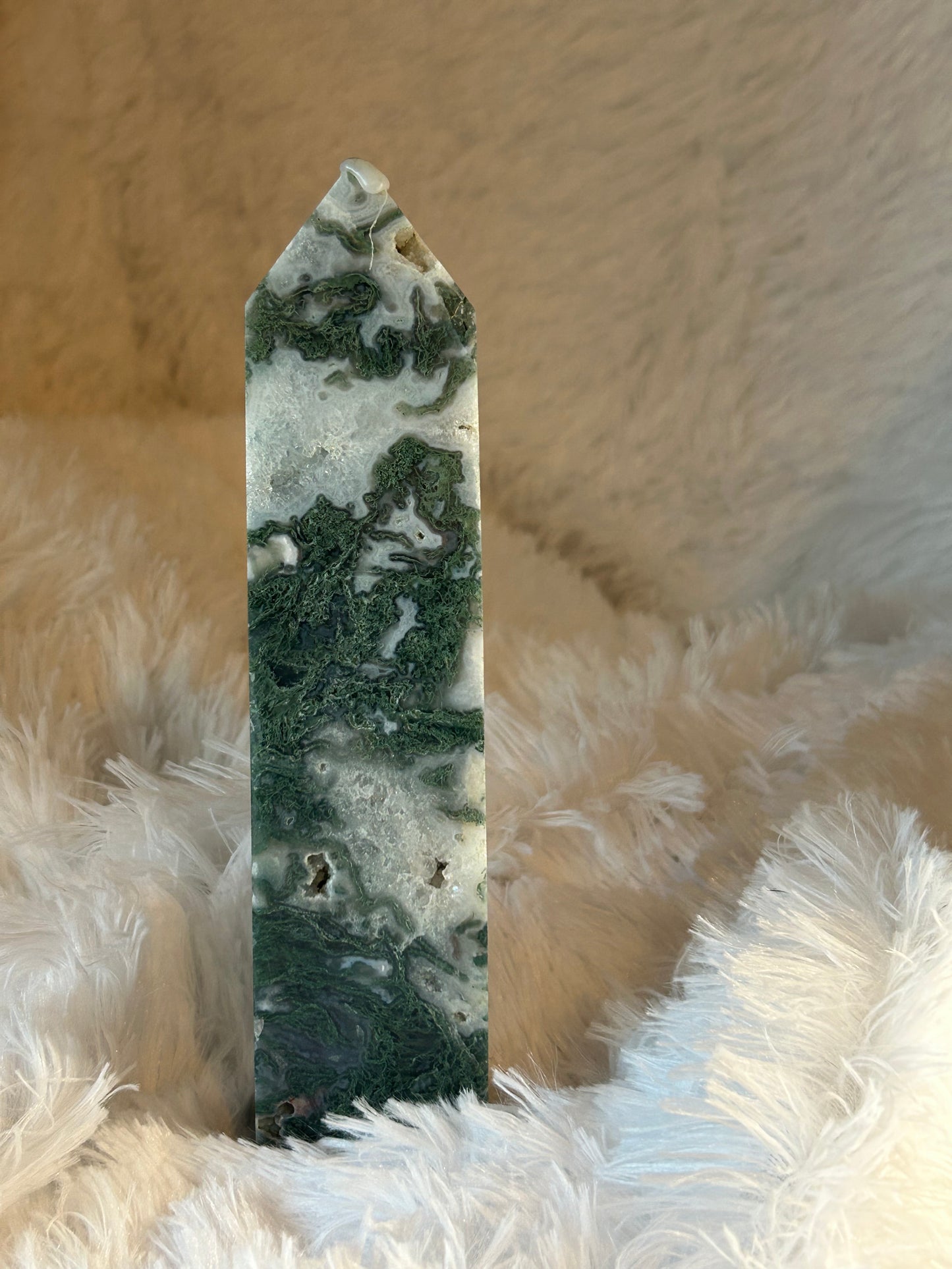 Tower(s) - Moss Agate