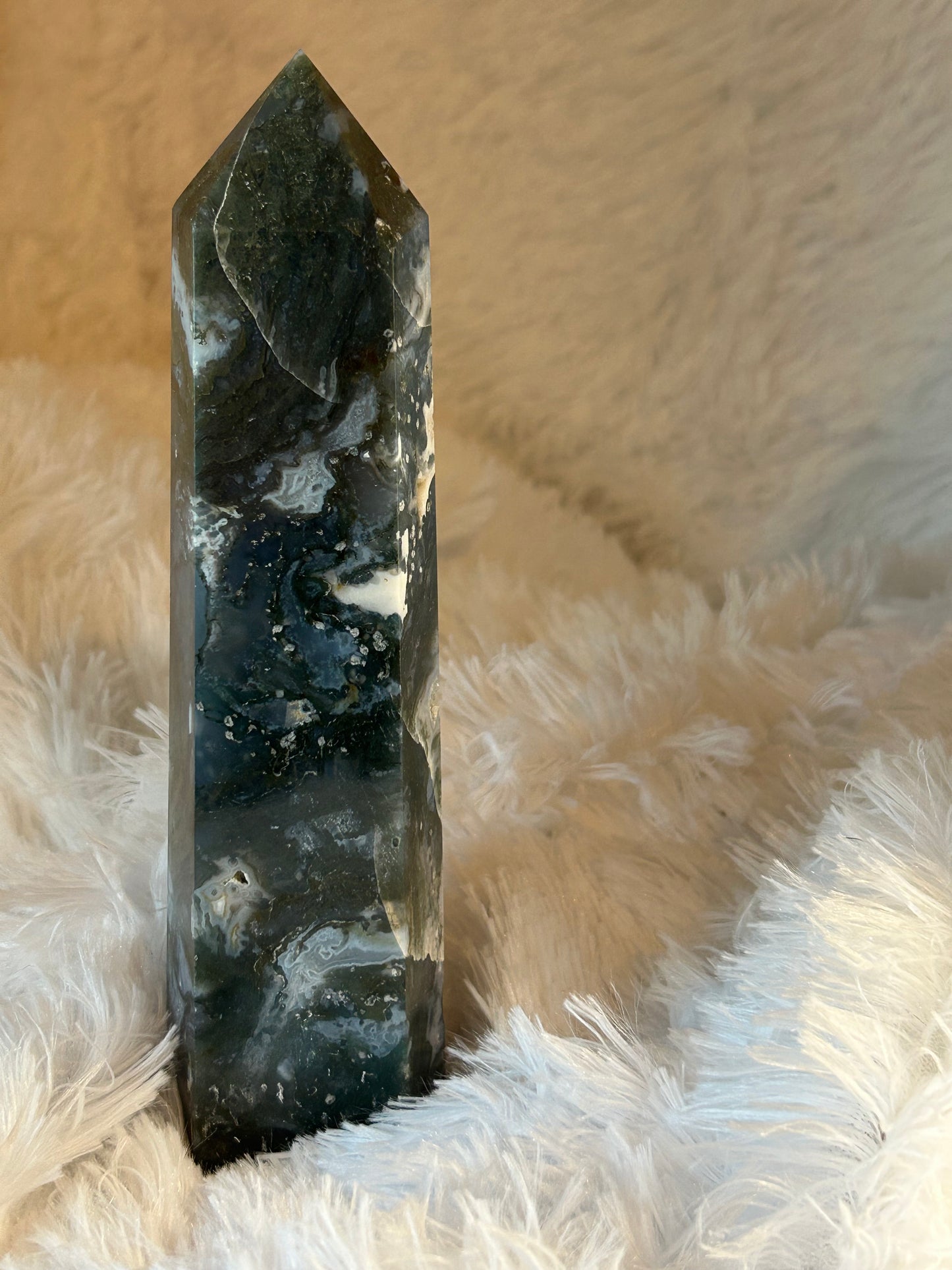 Tower(s) - Moss Agate