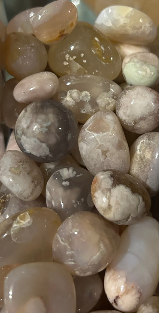 Tumble(s) - Flower Agate