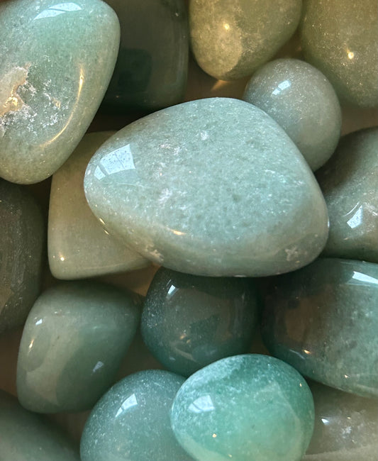 Tumble(s) - Green Aventurine