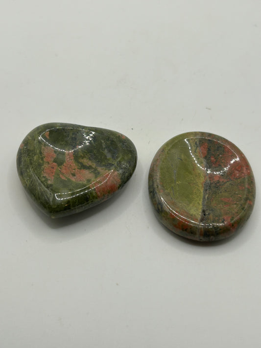 Worry Stone(s) - Unakite